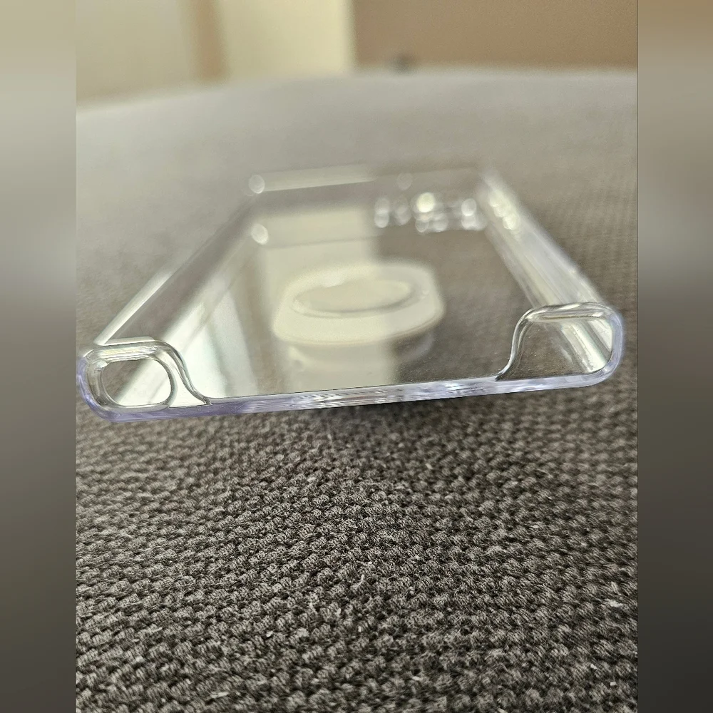 Samsung Galaxy S23 Ultra Clear Gadget Phone Case Detachable Ring Holder Secure